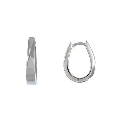 INFINITYSILVER Stříbrné náušnice gondolky větší OE1109
