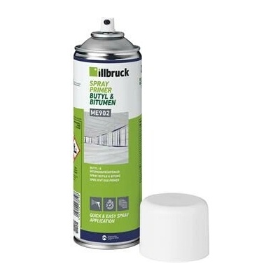 illbruck ME902 butylový a bitumenový základní nátěr ve spreji 500 ml