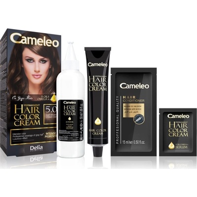 Delia Cosmetics Cameleo Omega farba na vlasy 5.0 Light Brown