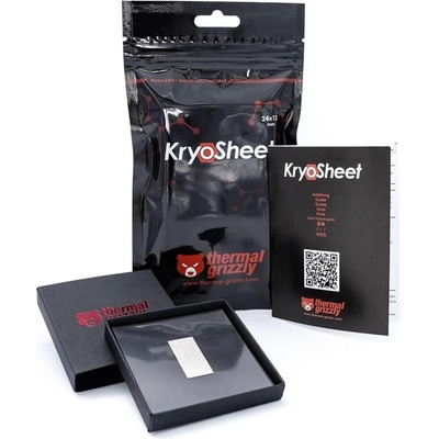 Thermal grizzly KryoSheet 24×12×0.2 mm Термопроводящ пад (TG-KS-24-12)