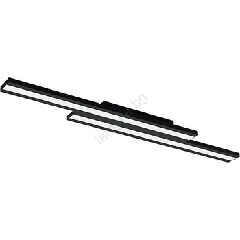 EGLO 31715 - LED RGBW димируем плафон SALITERAS-Z 20, 4W/230V черен (EG31715)