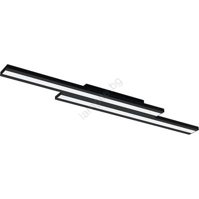 EGLO 31715 - LED RGBW димируем плафон SALITERAS-Z 20, 4W/230V черен (EG31715)