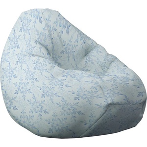 PUFRELAX Пуф круша 320л. , Nirvana Grande, Snowflake, Водоустойчив, Перящ се калъф, Пълнеж от Полистиролни перли, принт (PUF-G-NGR-TEXP-SNF) - topmarket