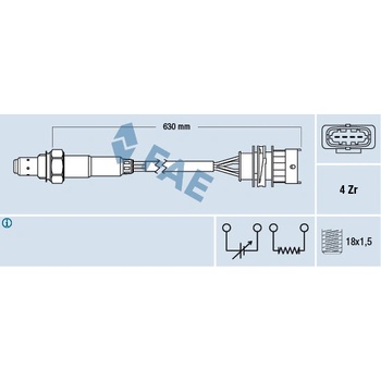 Lambda sonda FAE 77156