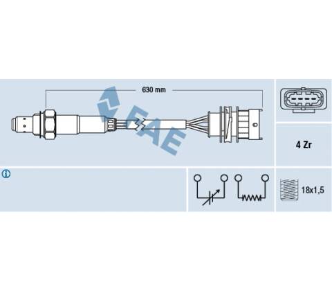 Lambda sonda FAE 77156