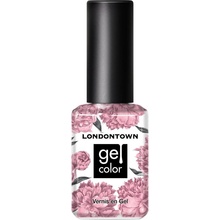 Londontown Gel Color Candy Floss gélový lak na nechty ružová trblietavá 12 ml