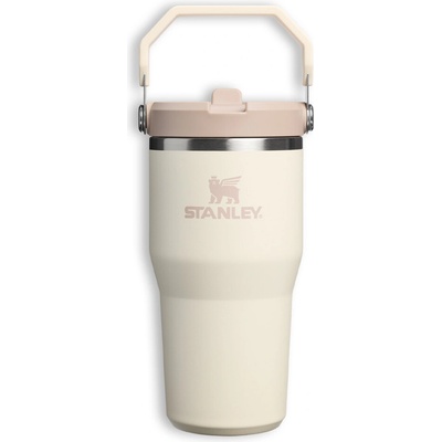 Stanley termohrnek IceFlow Flip Straw 590 ml krémový