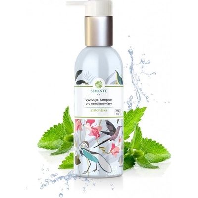 Semante Vyživující šampon pro namáhané vlasy Zlatovláska BIO 200 ml