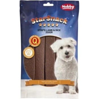 Image 1 of NOBBY Лакомство StarSnack Strips агне и ориз 20 бр 79771