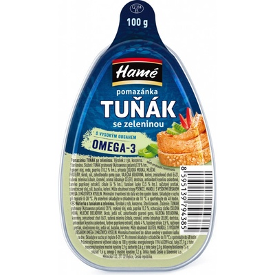 Hamé Nátierka tuniak so zeleninou 100 g
