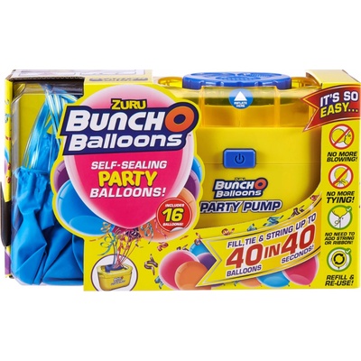 Bunch O Balloons 16 modrých balónků s pumpičkou