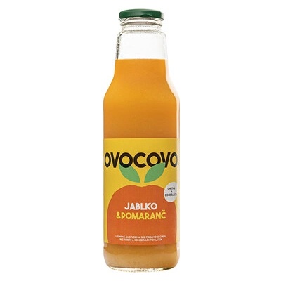 Ovocovo jablko pomaranč 750 ml