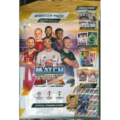 TOPPS Match Attax 2025/26 - Стартов Пакет събирателен комплект (1074409-0720260001)