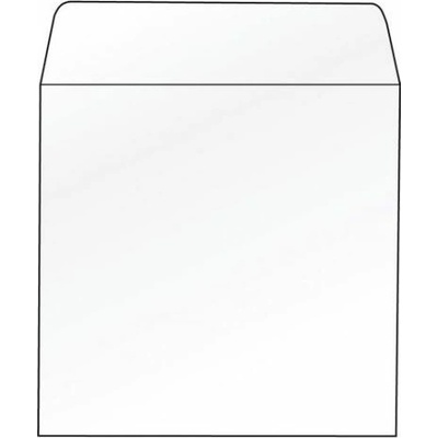 Obálky na CD 125x125 bez okienka 100 ks