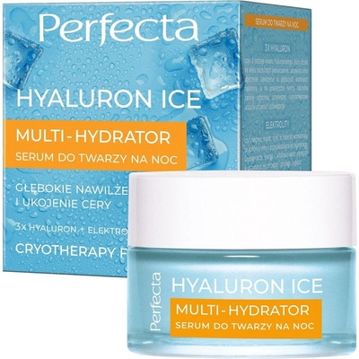 Perfecta Hyaluron Ice Multi Hydrator Face Serum na noc 50 ml