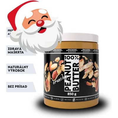 BodyBulldozer 100% Arašidové maslo chrumkavé 850 g