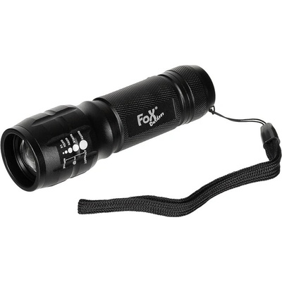 Fox Outdoor Products Фенерче за открито Fox, мини, 3 W, фокусиране (26495)