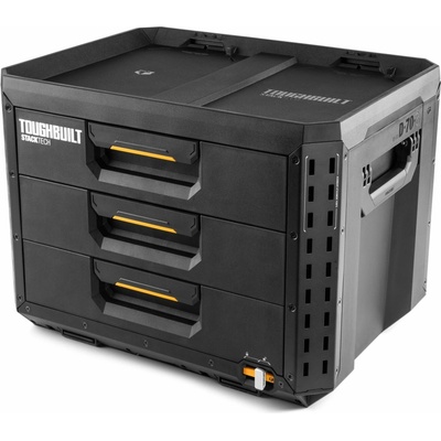 Toughbuilt StackTech XL Box na nářadí se 3 zásuvkami TB-B1-D-70-3