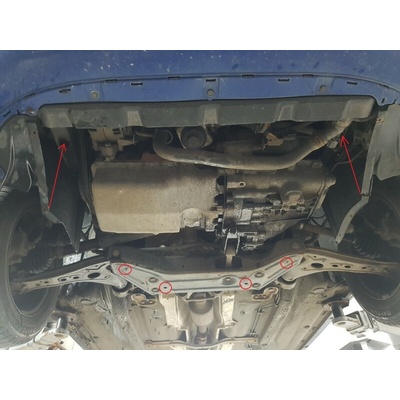 Kryt pod motor SKODA FABIA I VAN - Plech - 8595698043047