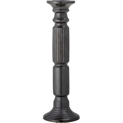 Bloomingville Свещник за класическа свещ Millas черен (82053759)