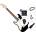 Squier Mini Stratocaster IL LH Premium SET Black Електрическа китара