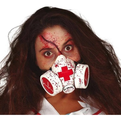 Fiestas Guirca Кървава противогазова маска