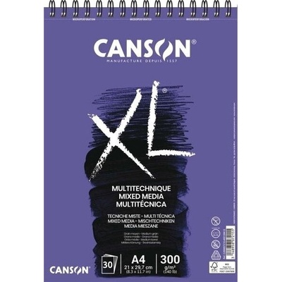 Canson Sp XL Mixed Media Textured Скицник 30 A4 300 g (C200807215)