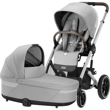 CYBEX Balios S Lux + Cot S Lux 2024 Lava Grey Silver Frame