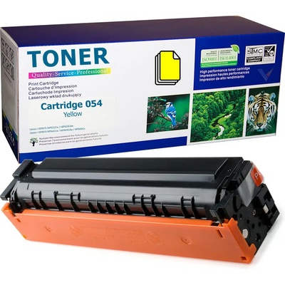 Compatible Canon Cartridge 054 Yellow съвместима тонер касета (1.3K) (Cartridge CRG054 Yellow)
