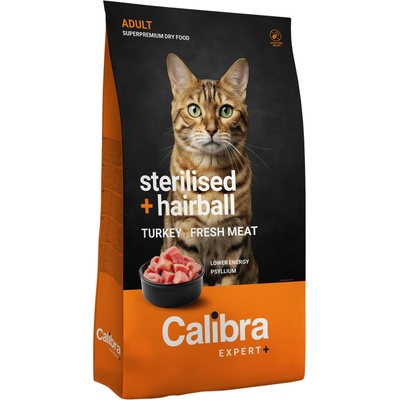 Calibra Cat EXPERT+ Adult Sterilised & Hairball 1,5 kg
