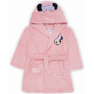 E plus M · Dievčenský župan Minnie Mouse - Disney - s kapucňou a uškami