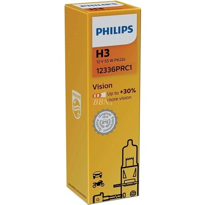 Philips Premium H3 PK22s 12V 55W