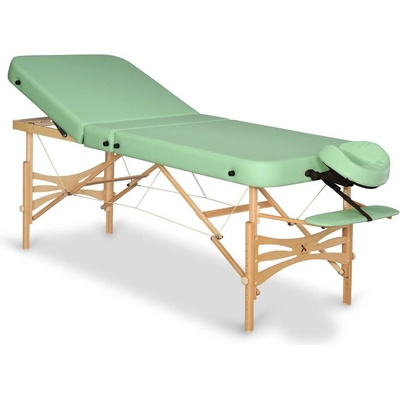 Habys Skládací masážní lehátko Gallo Plus pistáciová 22 Vinyl Flex 200 x 76 cm 20 kg