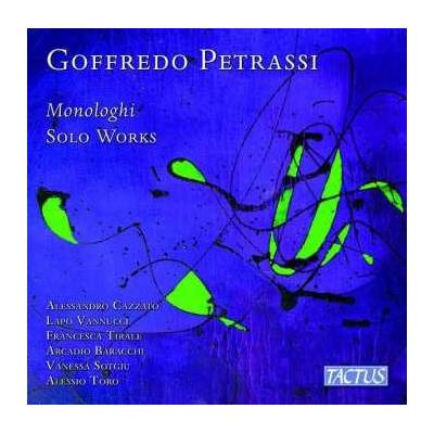 Goffredo Petrassi - Kammermusik Für Soloinstrumente - monologhi CD