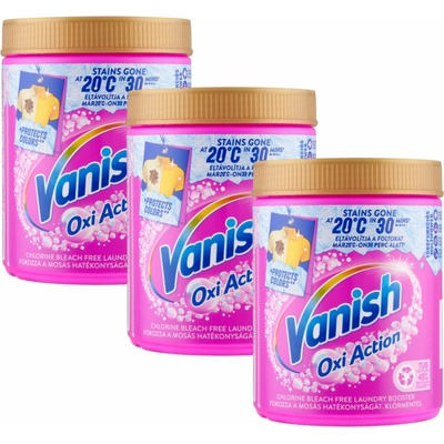 Vanish Oxi Action odstraňovač škvŕn v prášku 3 x 970 g