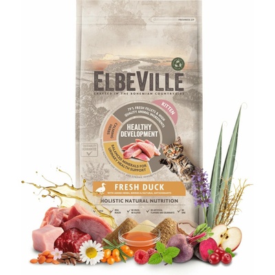 ELBEVILLE Kitten Fresh Duck 4,8 kg