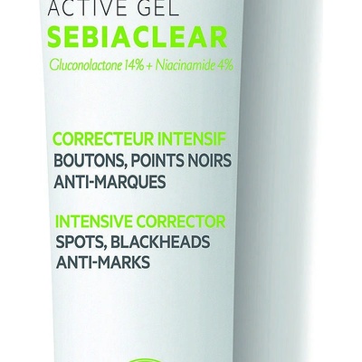 SVR Sebiaclear Active intenzivní gelový krém proti nedokonalostem aknózní pleti Intensive Care Spots Bleackheads Anti-Marks 40 ml