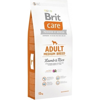 Brit Care Adult Medium Breed Lamb & Rice 14 kg