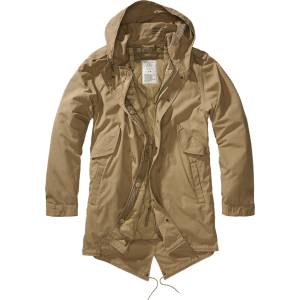 Brandit Мъжка парка в цвят камел Brandit M51 USMODEL741 SALE - , размер L