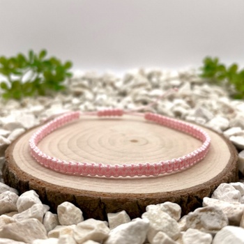 Certom Macramé náramek 0148 Bílá