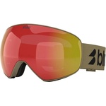 Bliz Ски маска Bliz Floz Cat. 3 VLT 13% Ski goggles - Matte Camo Green / Brown with Red Multi - размер One Size (417-3958-0211)