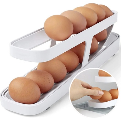 De Gusto automatický podavač vajec Egg Slider 36 x 8 x 10 cm, bílá – Zbozi.Blesk.cz