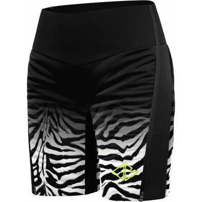 Crazy Idea short Oxygen black zebra