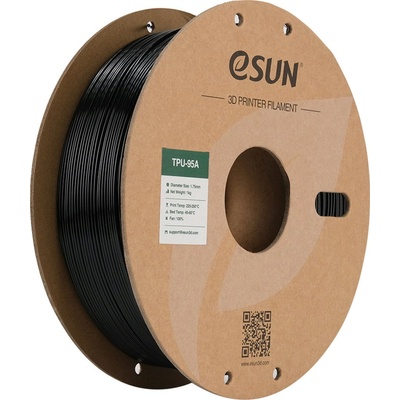 eSUN TPU-95A Black - 1, 75 mm / 1000 g (TPU-95A175B1P1)