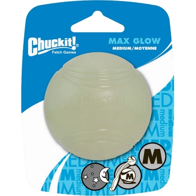 Chuckit lopta biel guma 6,35 cm