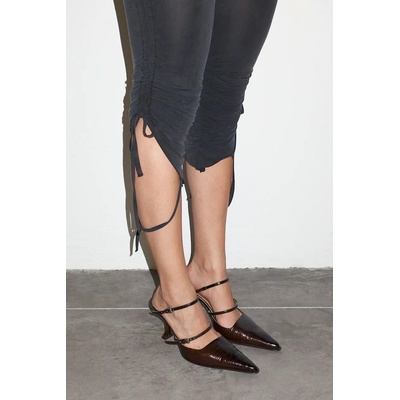 Miista Кожени обувки с тънък ток Miista Shari (MI.5886)