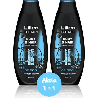 Lilien Ice Cool men sprchový gél 400 ml