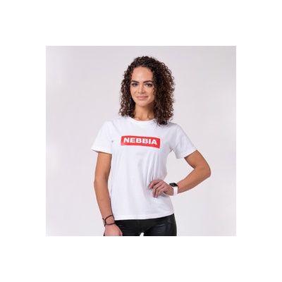 NEBBIA Women's T Shirt 592 WHITE Biela