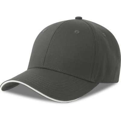 Atlantis Headwear Sport Sandwich-S 6 panelová sandwich COT33027567099-dark grey Šedá tmavá