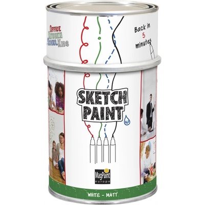 MagPaint SketchPaint - popisovateľná farba na stenu (whiteboard) 0,5 l tranparentná lesklá